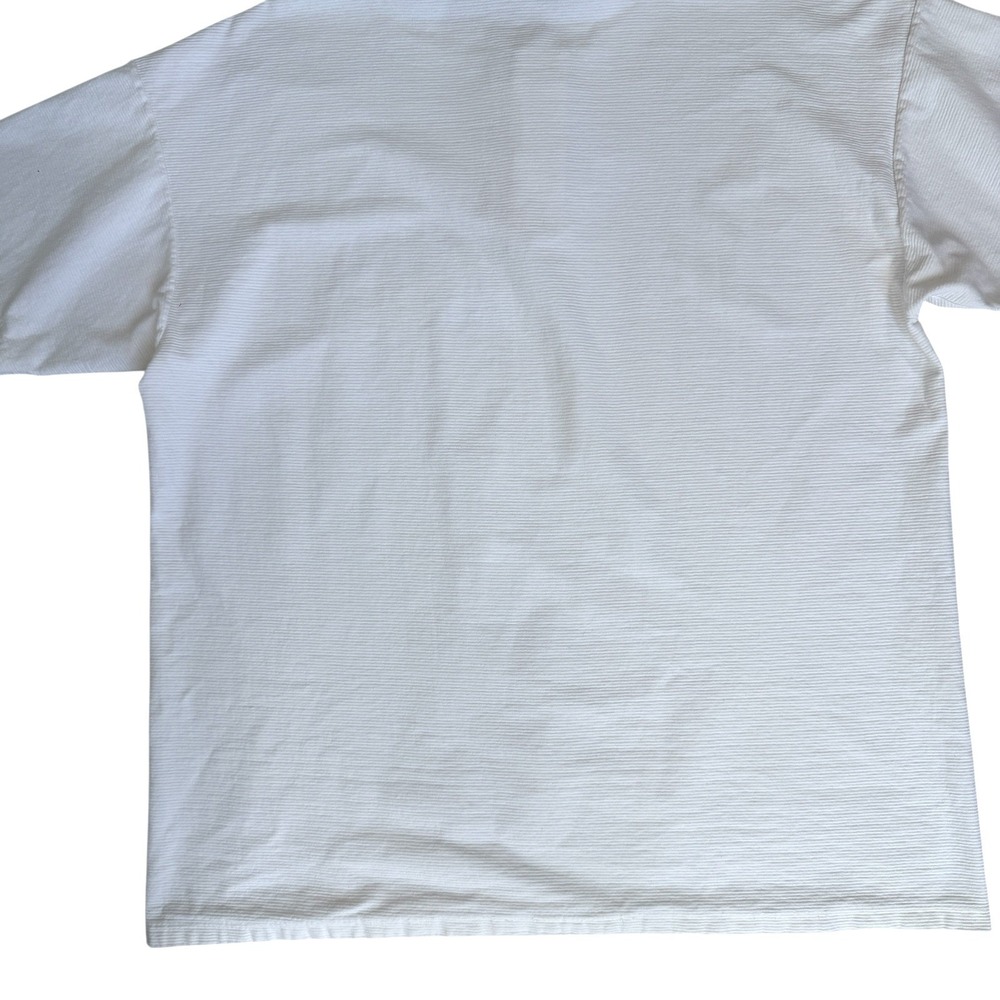 Harley Davidson Mens Mankato MN Henley T Shirt XXL Cream Textured Short Sleeve - Picture 10 of 12
